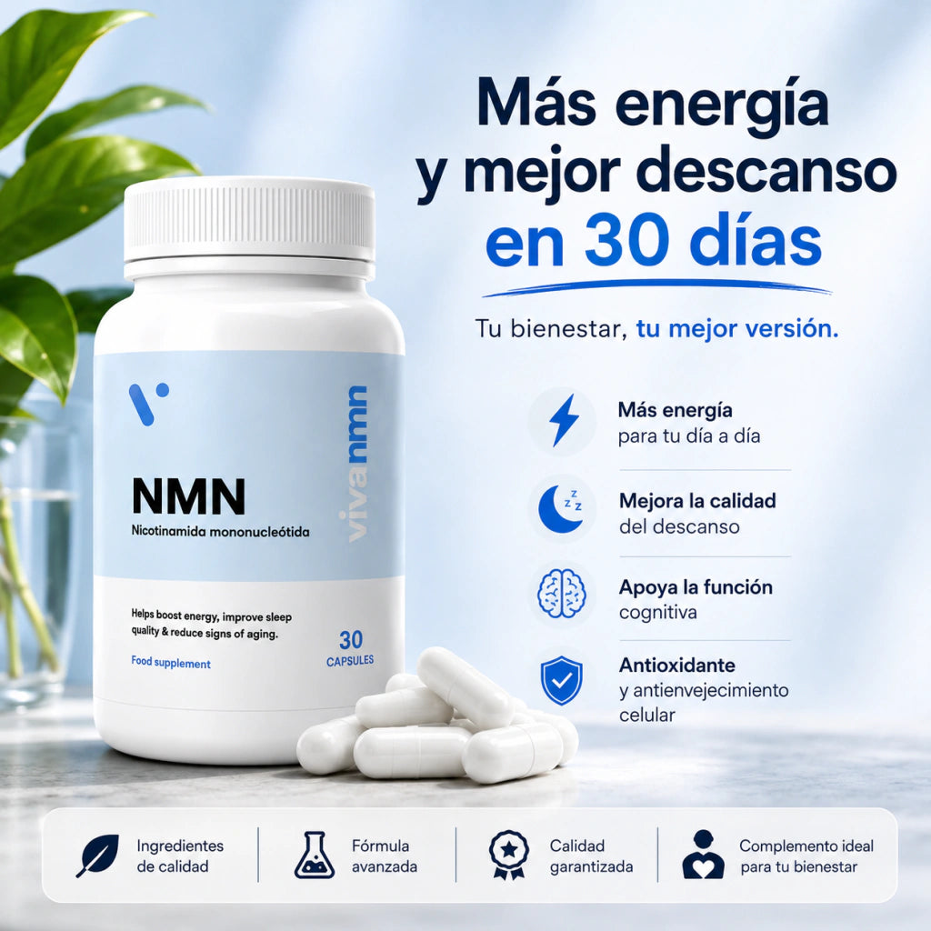 NMN Puro® — Recupera tu energía y vitalidad.