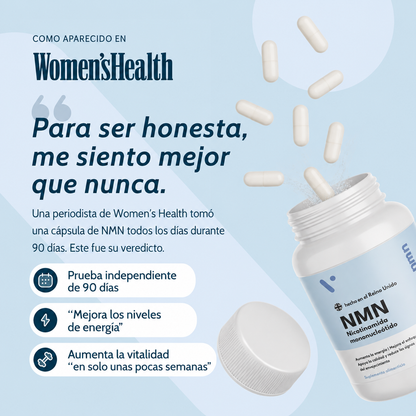 NMN Puro® — Recupera tu energía y vitalidad.