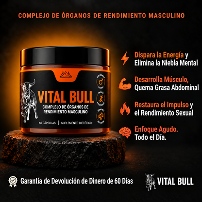 Vital Bull® Recupera tu masculinidad y Elimina la Panza Cervecera.