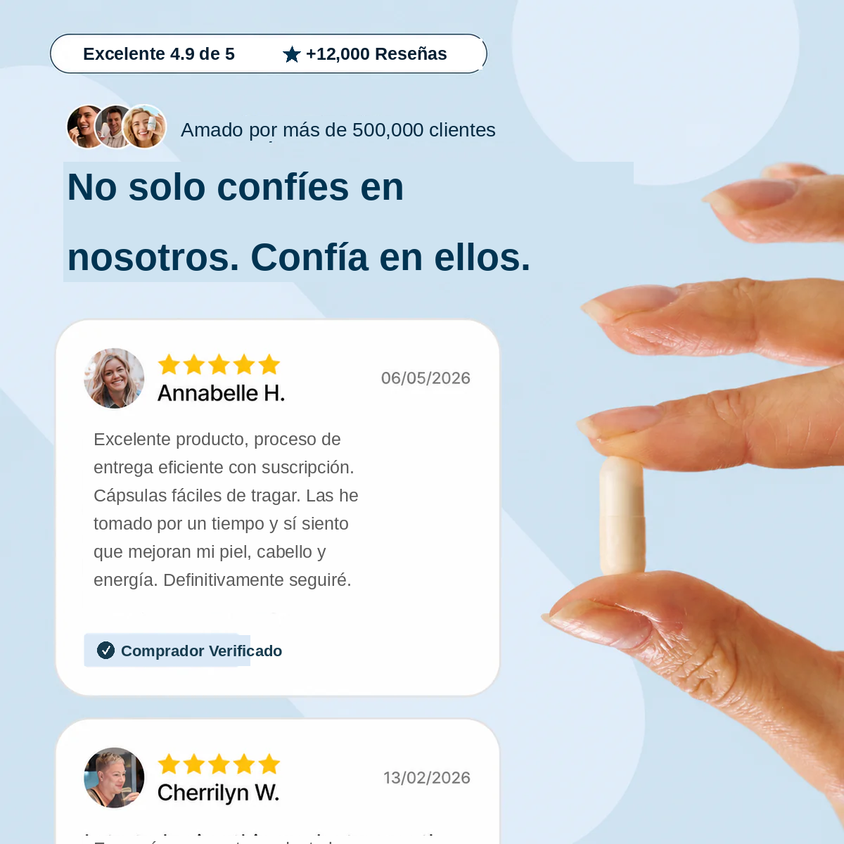 NMN Puro® — Recupera tu energía y vitalidad.